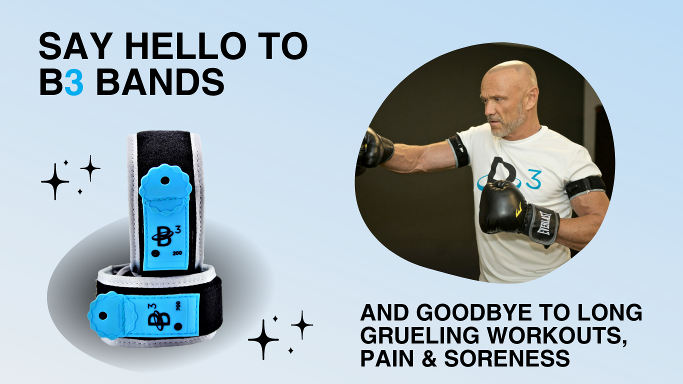 B3 Blood Flow Restriction Bands For Muscle Growth, Weight Loss, Better